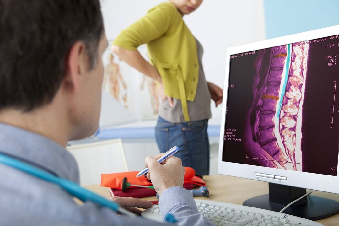 Jostas osteohondrozes diagnoze