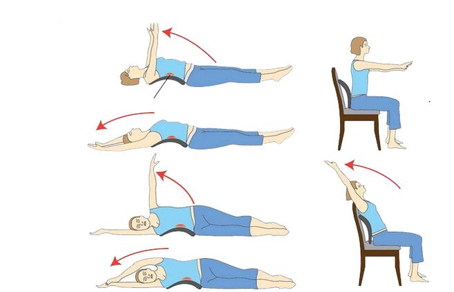 Vingrinājumi osteohondrozes ārstēšanai
